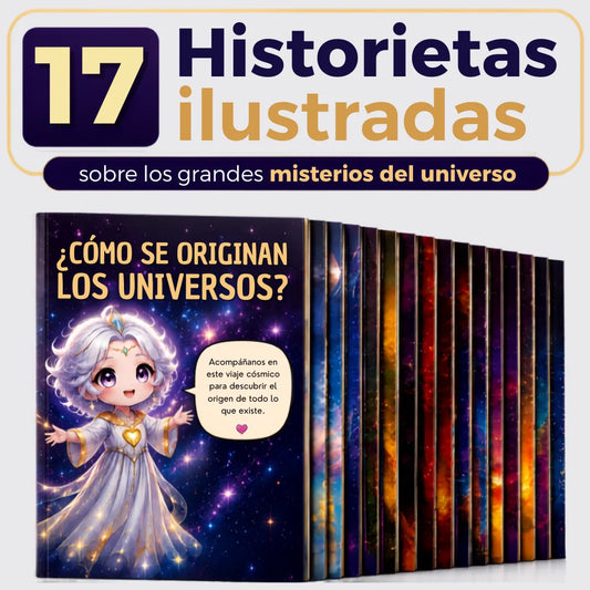 Colección Digital Ilustrada para tu Despertar Cósmico