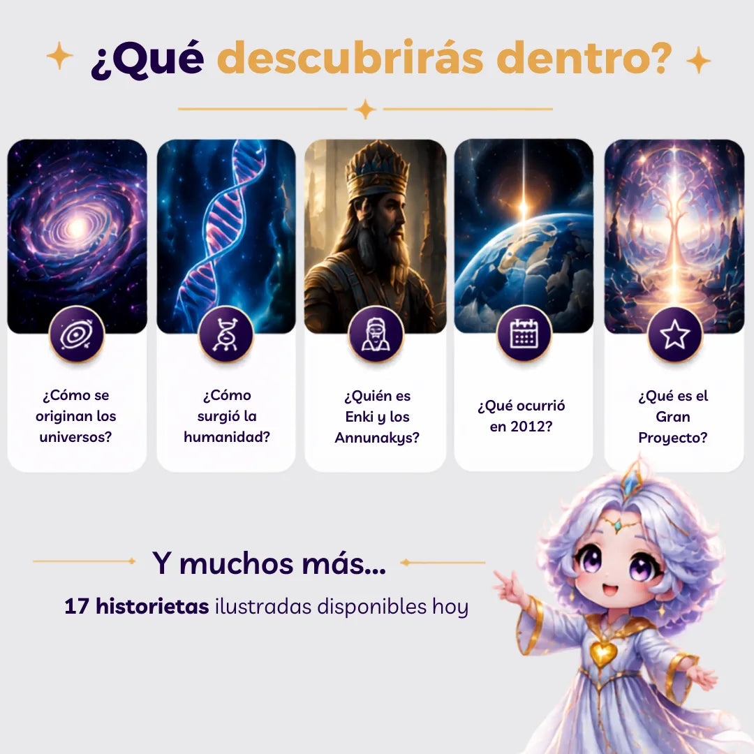 Colección Digital Ilustrada para tu Despertar Cósmico